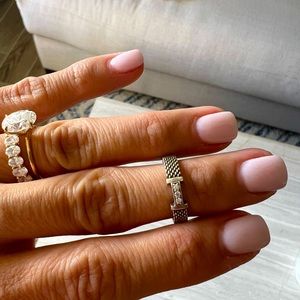 Tiffany Somerset Mesh 3 Diamond Silver 925